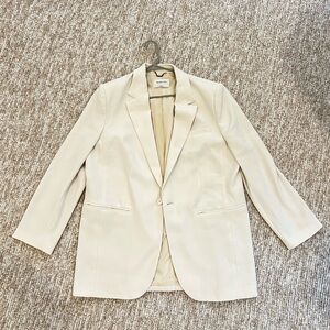 Aritzia Babaton cream white blazer